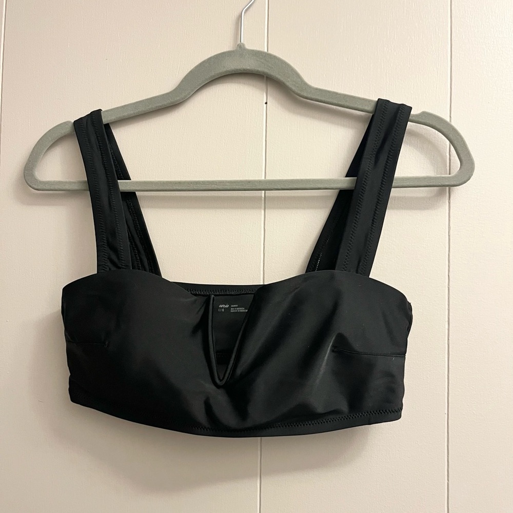 Aerie Shine V Wire Scoop Bikini Top - Picture 3 of 4